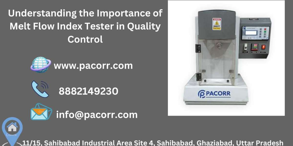 Unparalleled Plastic Quality Testing with Pacorr's Trusted Melt Flow Index Tester