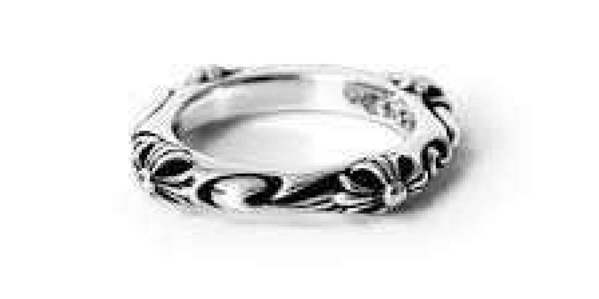 CH Cross Motif Ring A Bold Statement of Style and Symbolism
