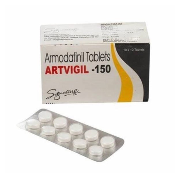 Artvigil 150 - Armodafinil Uses, Side Effects - Goodrxmedicins